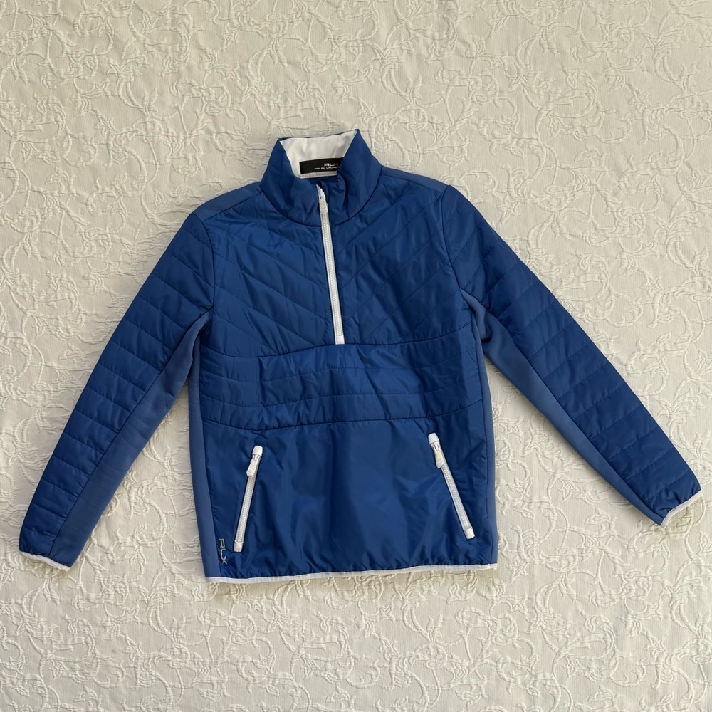 Golf RLX Ralph Lauren Pullover Jacket Blue Size XS